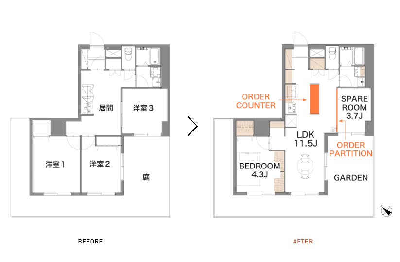 img_rp 410 NATURAL WALL| 間取り|東京都リノベーションをリーズナブルに|nu【エヌユー】|東京都
