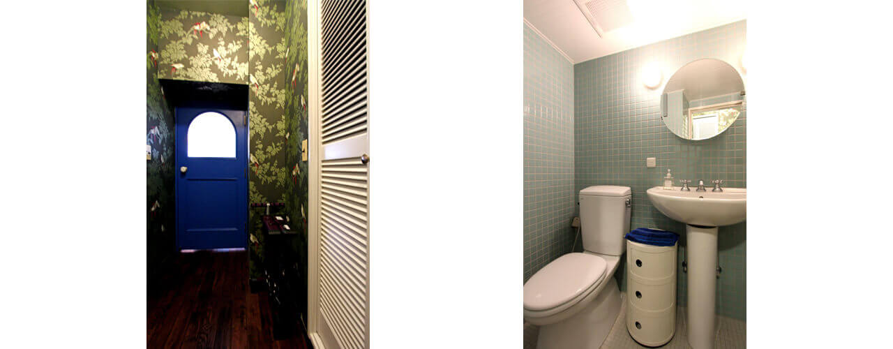 リノベ後の暮らし「美CUBE」廊下とトイレ