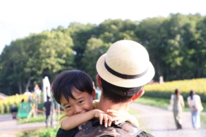 息子と大自然～北海道～