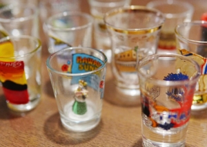 ショットグラスと思い出