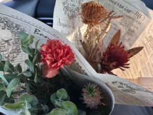 花を飾る暮らし
