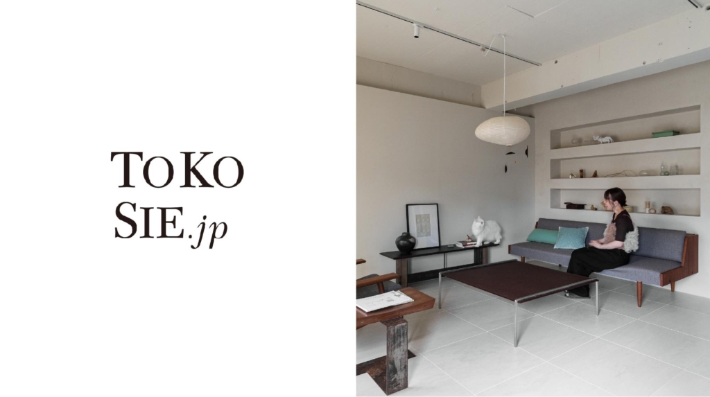 WEB「TOKOSIE」に掲載されました